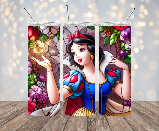 Snow White Inspired 20oz. Tumbler