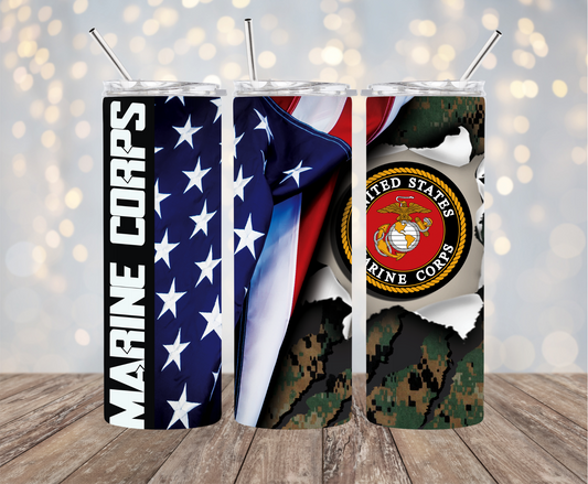 Marine Corps 20oz. Tumbler