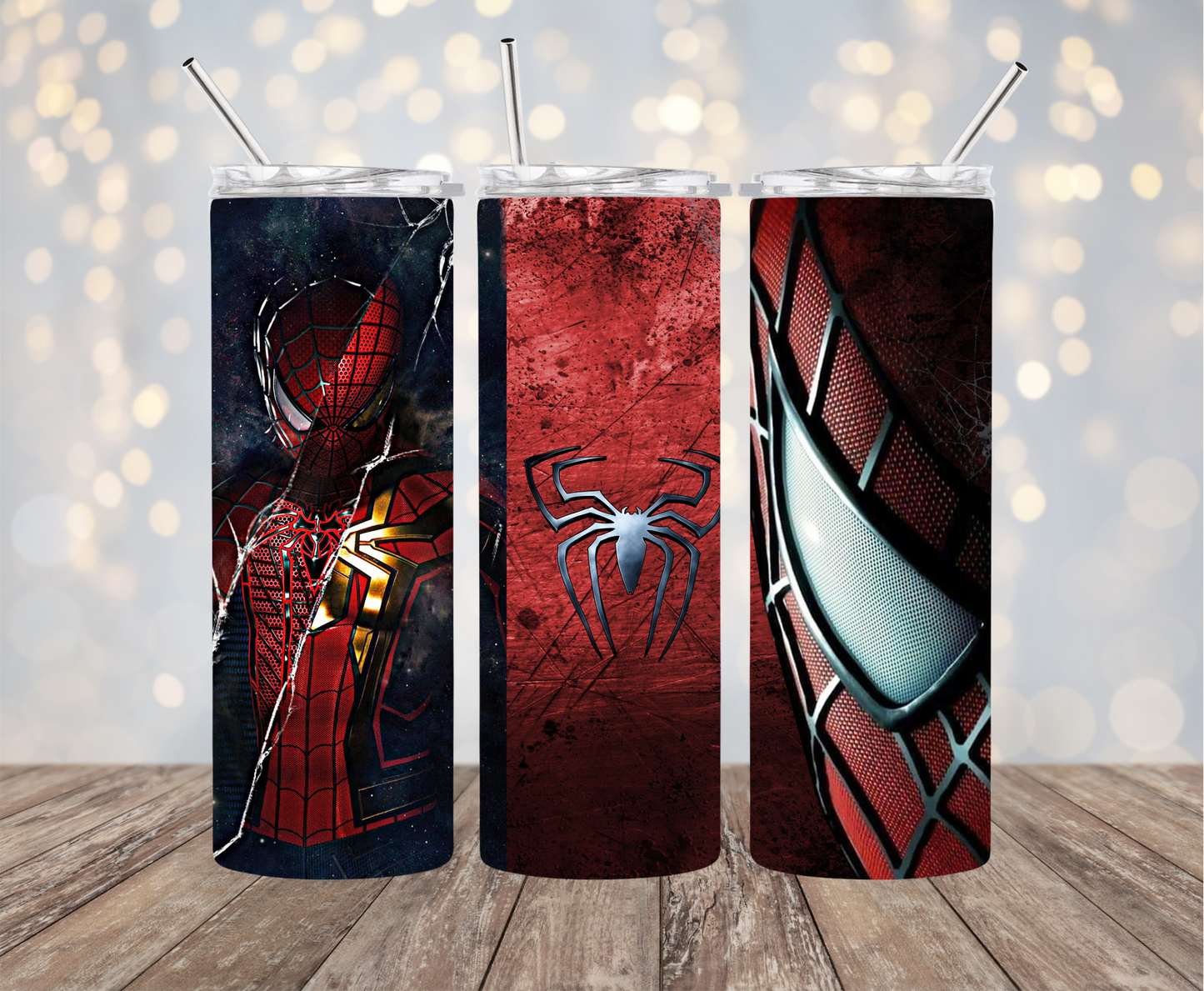 Spider Man Inspired 20oz tumbler